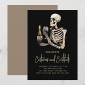 Kostuum Halloween Party uitnodiging (Voorkant / Achterkant)