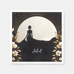 Kostuum Mannen Tuxedo Bold Zwart Stropdas Vrijgeze Servet