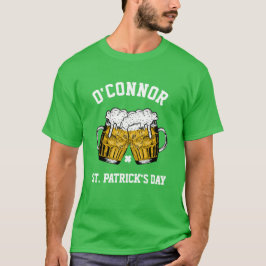Kostuum Naam Lucky Shamrock St. Patrick's Day T-shirt