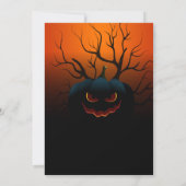 Kostuum Party Halloween Verjaardagsfeestje Kaart (Achterkant)