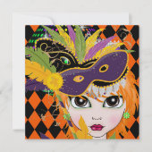 Kostuum Party uitnodiging door SRF (Voorkant)