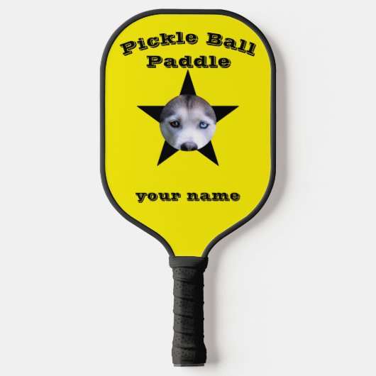 KOSTUUM, PERSONALISEREN, SJABLOON Pickleball Paddl Paddle (Voorkant)