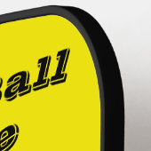 KOSTUUM, PERSONALISEREN, SJABLOON Pickleball Paddl Paddle (Links Detail)