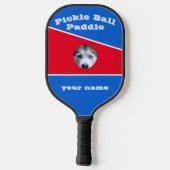 KOSTUUM, PERSONALISEREN, SJABLOON Pickleball Paddl Pickleball Paddle (Achterkant)