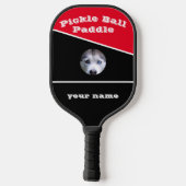 KOSTUUM, PERSONALISEREN, SJABLOON Pickleball Paddl Pickleball Paddle (Achterkant)