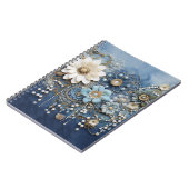 Kostuum sieraden op Blue Denim Notitieboek (Linkerzijde)