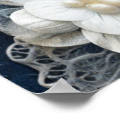 Kostuum sieraden op Blue Denim Poster (Hoek)