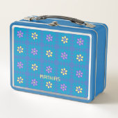 Kostuum speelse geometrische kleurrijke bloem naam (Voorkant)