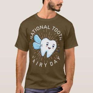 kostuum van de paardevogel voor tandheelkundig geb t-shirt