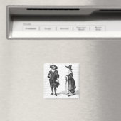 Kostuum van de pelgrims magneet (Insitu (Vaatwasser))