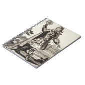 Kostuum voor een Astrologer, pub. door Gerard Valc Notitieboek (Linkerzijde)