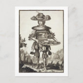 Kostuum voor een banketbakkerskoek, pub. van Gerar Briefkaart (Voorkant)