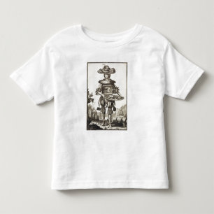 Kostuum voor een bankkoek, pub. door Gerard Valck Kinder Shirts