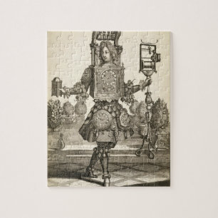 Kostuum voor een klokmaker, pub. door Gerard Valck Legpuzzel