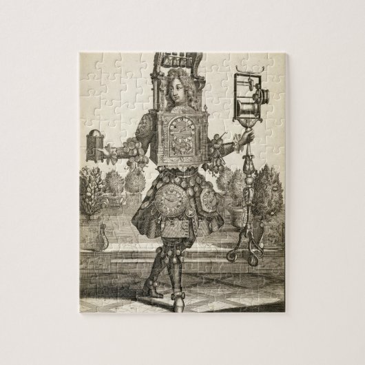 Kostuum voor een klokmaker, pub. door Gerard Valck Legpuzzel (Verticaal)