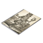 Kostuum voor een klokmaker, pub. door Gerard Valck Notitieboek (Linkerzijde)