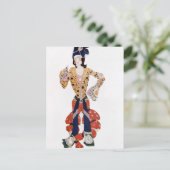 Kostuum voor Nijinsky in het ballet Briefkaart (Staand voorkant)