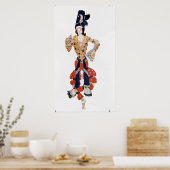 Kostuum voor Nijinsky in het ballet Poster (Keuken)