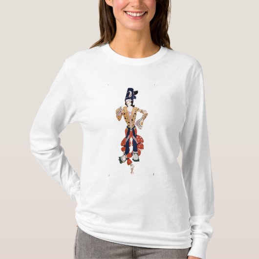 Kostuum voor Nijinsky in het ballet T-shirt (Voorkant)