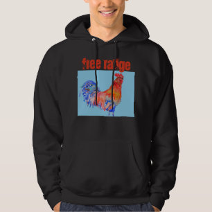 Kostuum Waterverf Rooster Hoodie