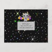 kostuumfeest | Uitnodigingen voor Halloween Party (Achterkant)