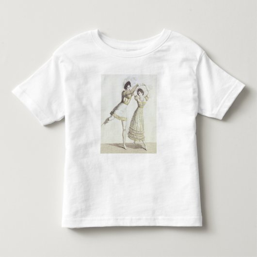 Kostuumontwerp voor ballet kinder shirts (Voorkant)
