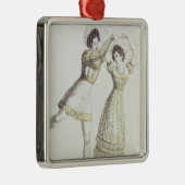 Kostuumontwerp voor ballet metalen ornament (Rechts)