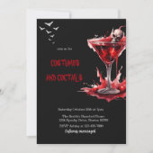 Kostuums & Cocktail Volwassen Schedel Halloween Fe Kaart (Voorkant)