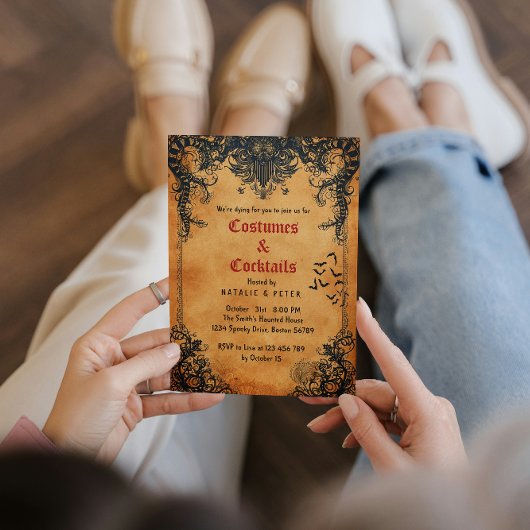 Kostuums & Cocktails Halloween Feest In Kaart