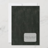 Kostuums & Cocktails | Halloween Party Invite Kaart (Achterkant)