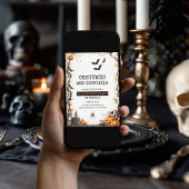 Kostuums en Cocktails Griezeldagfeest Feestdagenkaart