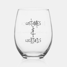 Kostuums en Cocktails Halloween Feest Favor