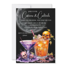 Kostuums en cocktails Halloween