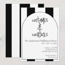 Kostuums en Cocktails Halloweenfeest Streep
