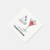 Kostuums en cocktails servet (Hoek)