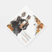 Kostuums en Cocktails Volwassen Halloween Party Servet (Hoek)