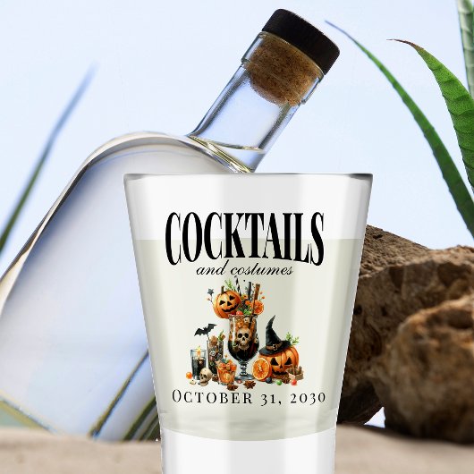 Kostuums en cocktails Volwassen Halloween Party Shot Glas