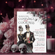 Kostuums en Cocktails Volwassenen Halloween Feest