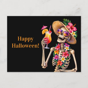 Kostuums en Cocktails Volwassenenfeest Halloween Briefkaart