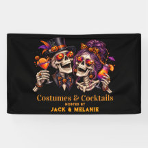 Kostuums en Cocktails Volwassenenfeest Halloween