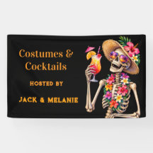 Kostuums en Cocktails Volwassenenfeest Halloween