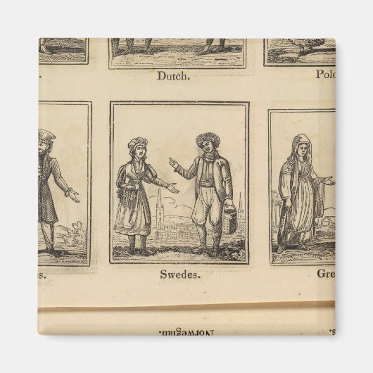 kostuums magneet (Voorkant)