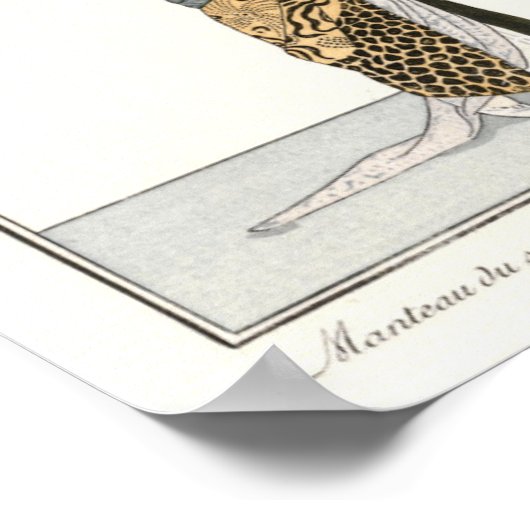 Kostuums Parisiens -  Mode Poster (Hoek)