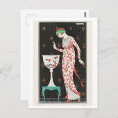 Kostuums Parisiens van Barbier Briefkaart (Voorkant / Achterkant)