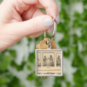 kostuums sleutelhanger (Hand)