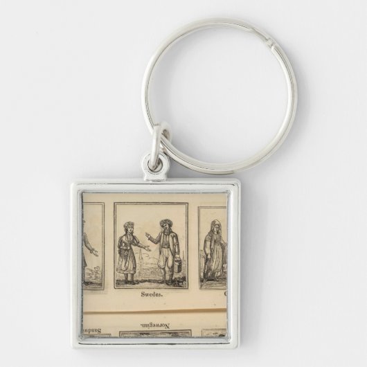 kostuums sleutelhanger (Voorkant)