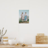 Kostuums van de Indiërs van Michouacan Poster (Keuken)