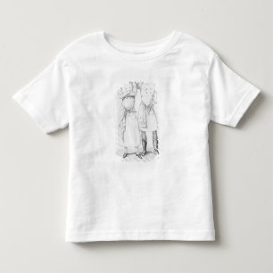 Kostuums van koks uit verschillende tijdperken kinder shirts