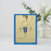 kostuumschets voor ballet LA SYLPHIDE Briefkaart (Staand voorkant)