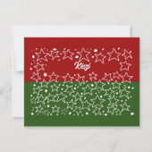 Köszi Casual Hongaarse Hartelijk dank Bedankkaart (Voorkant)